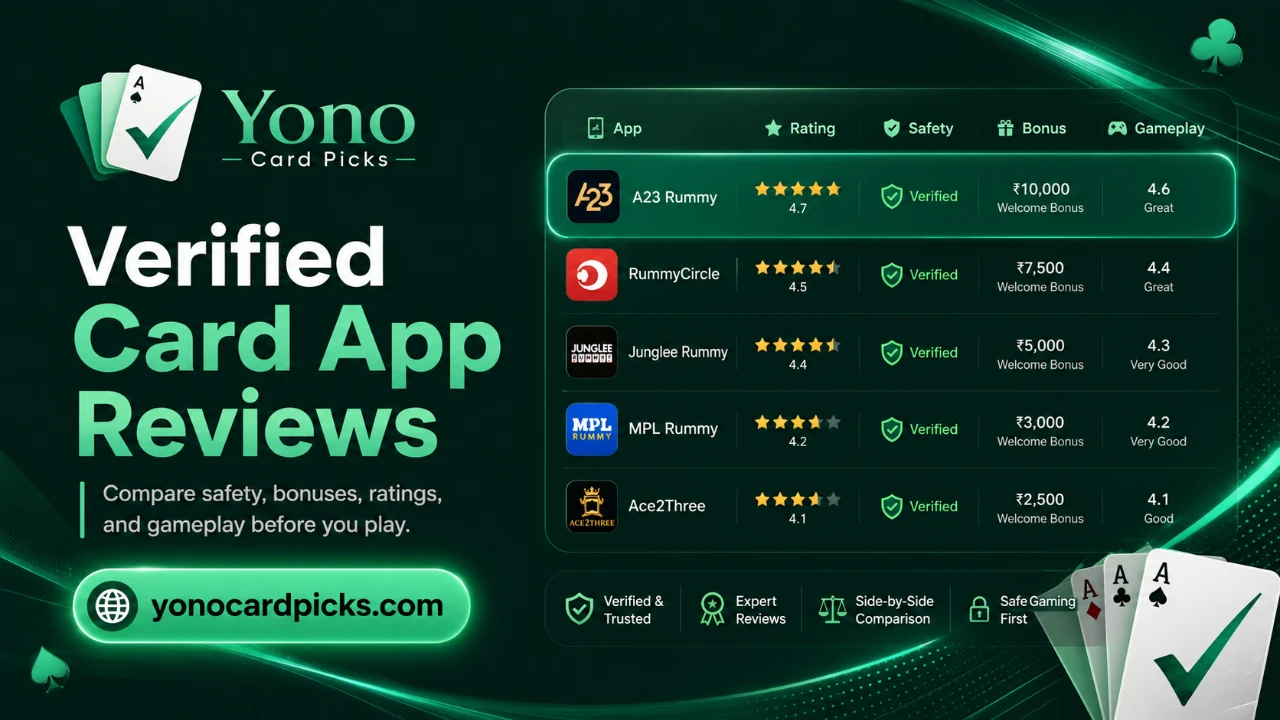 Yono Card Picks verified reviews banner